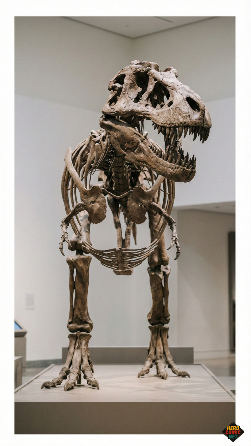 Página 18 - Esqueleto de T. rex en el museo