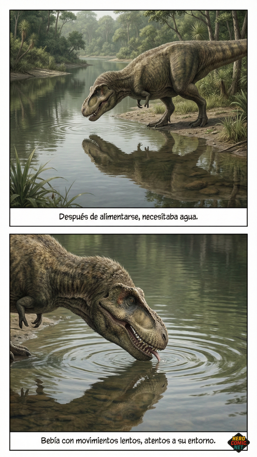 Página 8 - Después de alimentarse, necesitaba agua